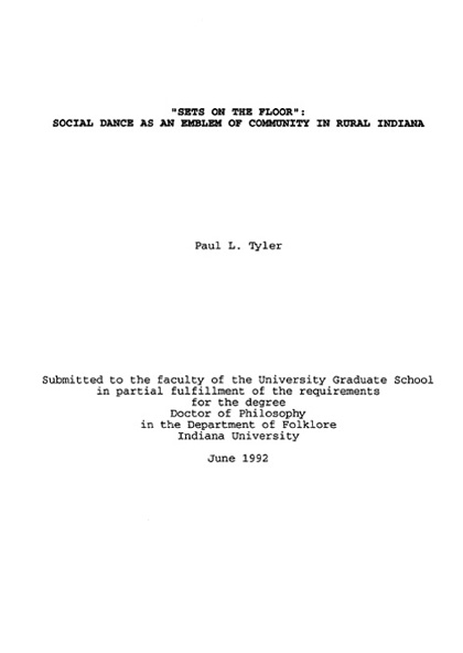 PhD dissertation, Indiana University, 1992