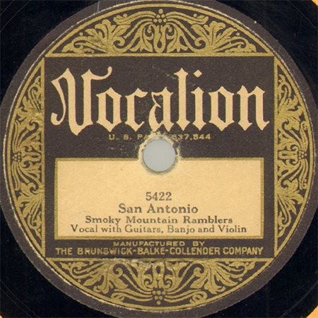 San Antonio disc label