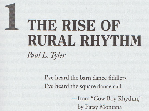 Paul Tyler-The Rise of Rural Rhythm-2008