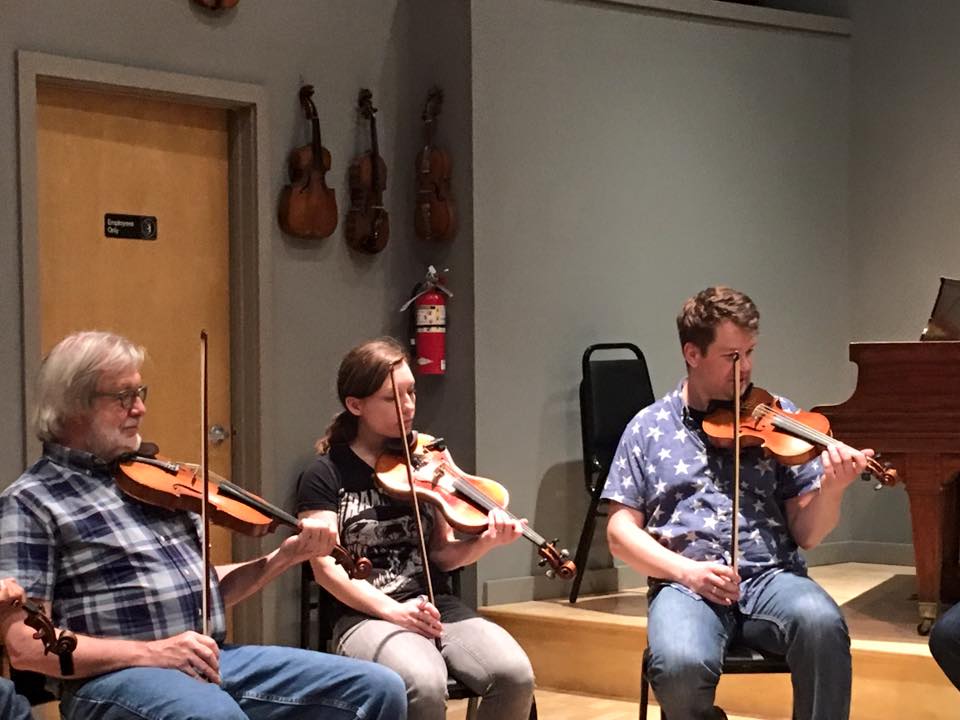Kristian Bugge workshop at Fiddle Club of the World