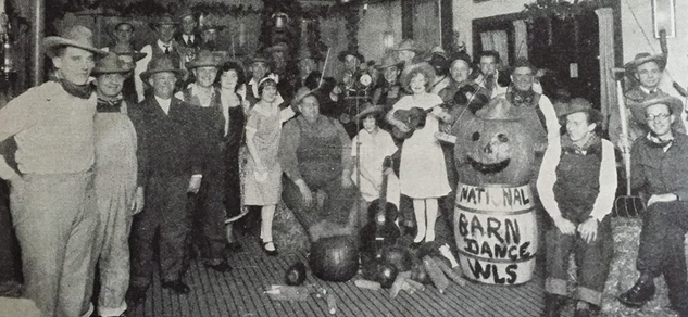 Hayloft Gang cast in 1928